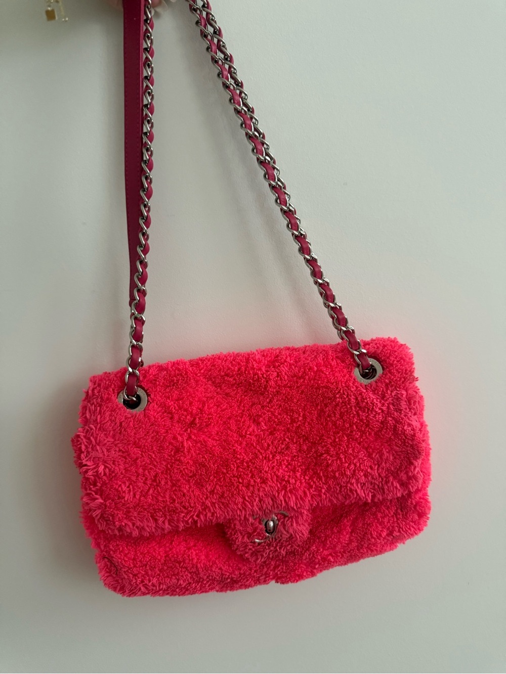 CHANEL Coco Beach Pink Flap Bag